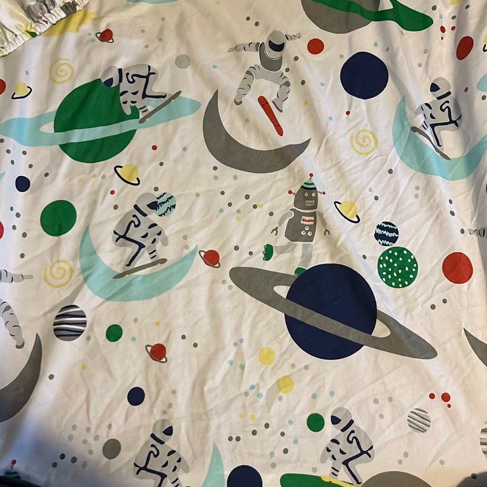 Space Robot FULL size sheet set